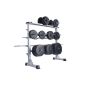 Dumbbell rack dumbbell rack for barbells and weight plates, slip resistant (Misc.)