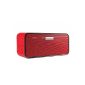 Coppertech® Wireless Bluetooth Speaker 10W compatible with iPhone, iPad Air, Mini, Samsung Galaxy S5, S4, HTC, Tablet, PC, Red (Electronics)