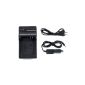 Battery charger for Panasonic DMW-equipping the Lumix TZ60 BCM13E