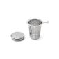 Weis 13662 Tea filter, stainless steel drip tray with (household goods)