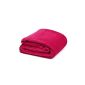 Snug Me Supersoft - extra large, incredibly soft luxury blanket with Caschmere Touch | fluffy living blanket, fleece blanket, bedspread | Color: red | 200 x 150 cm | quality 280g / m² fleece | of the noble brand Pink Papaya | in bright red ( Household goods)