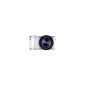 Samsung NX300 system camera (8.4 cm (3.3 inch) OLED touch screen, 20.3 megapixels, WiFi, HDMI, Full HD, SD card slot) incl. 18-55mm OIS lens i-Function White (Electronics)