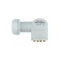 Opticum LQP 04 H Quad LNB for satellite receiver FULL HD / 3D ready - with gold plated contacts (Electronics)