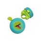Bicycle bell bicycle dinosaurs for kids Dino colorful green kids bell jingle bell Fahrradhupe (Toys)