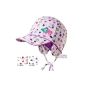 Ergora kids summer cap baseball cap baby hat sun hat 100% cotton Gr.  41/43 + 49/51 (Textiles)