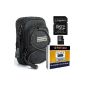 SET with pocket Bundle Blackstar V3 Universal Black + Patona Battery for Canon NB-6L + Memory Card Kingston Micro SDHC 16GB Class 10 (with adapter) - for Canon PowerShot D30 SX700 SX710 SX600 SX610 SX240 SX260 SX270 SX280 S120 (Electronics)