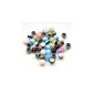 Imagine Beads Lot 100 spirals synthetic pearls 8 mm