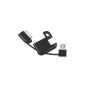 Macally Keysync Cable for iPad / iPhone Black (Accessory)