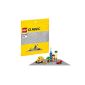 Lego Classic - 10701 - Construction Game - The Grey Base Plate (Toy)