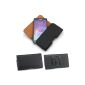 Leather Holster Belt Buckle Clamp Valve Case Cover For Samsung Galaxy Note N9100 4 (Electronics)