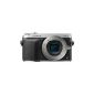 Panasonic Lumix DMC-GX7 system camera (16 megapixels, 7.6 cm (3 inch) display, Full HD, optical image stabilization, WiFi, NFC) Black / Silver (Electronics)