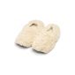 Furry Warmers - Slippers Special lined microwave - Cream (Health and Beauty)