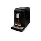 Saeco HD8761 / 01 Minuto coffee machine (steam nozzle) black (household goods)