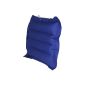 10T Ruby Box - Air Pillow Travel pillow inflatable rubberized cotton blue-red 30x30x7cm (equipment)