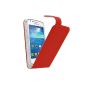 Samrick 0000431979 Leather Flip Protective Case for Samsung Galaxy Trend Plus S7580 red (Accessories)