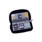 Yinglite 22 slots memory card holder case card case memory card holder.  sd box bag (2 PCS Black) (Electronics)