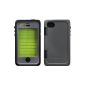 Otterbox Armor Series Waterproof, which Protects Water, Dust and any iPhone for Coup 4 / 4S (Neon / Grey) (Wireless Phone Accessory)