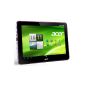 Acer Iconia A200 25.7 cm (10.1 inch) tablet PC (NVIDIA Tegra2 dual-core, 1GHz, 1GB RAM, 16GB flash memory, Android 4.0) metallic red (Personal Computers)