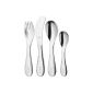 WMF 1285816040-VG Kids cutlery "Cuddles" 4-piece, polished - cutlery ...