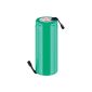 Wentronic solder tails NiMh battery 4 / 5A (1.2V, 1800 mAh, Flattop) (Accessories)