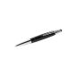 Touch Pen Pioneer 2-in-1.  conductive stylus for all smartphones and tablet PCs, including integrated ballpoint pen, 13 cm, black (Office supplies & stationery)