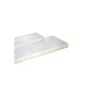 orthopedic 7 zones cold foam mattress sleep-Line Classic Frottebaumwollbezug hardness: H3 (from 85kg) Gr.  90x200 cm (household goods)