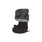 SILVER CYBEX Solution X-fix car seat Group 2/3 (15-36 kg), Collection 2015 (Baby Product)