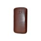 Suncase leather case with pull-back function for the Samsung Galaxy S3 i9300 in brown (Accessories)
