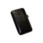 Original Suncase Genuine Leather Case for Sony Ericsson Xperia Play in black (Accessories)