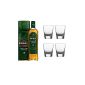Bushmills Single Malt Irish Whiskey 10 years 40% 0,7l bottle + 4 quality whiskey tumbler (Wine)