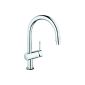 GROHE Minta kitchen faucet Touch, extractable shower, StarLight 31358000 (Germany Import) (Tools & Accessories)