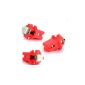 10x SMD LED BULB METER DASH B8-5D T5 with stand RED TUNING (Kitchen)