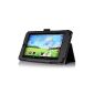 ELTD® Cover high quality Acer Iconia 7 B1-730 One HD Tablet With Stand positioning bracket and wakes (B1 730 For Acer, Black) (Electronics)