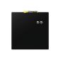 Quartet Magnetic board square, black, 360x360 mm (Office Supplies)