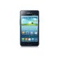 Samsung Galaxy S II Plus I9105P Dual Core Smartphone (10.9 cm (4.3 inch) Super AMOLED screen, 8 megapixel camera, full HD, WiFi, NFC, Android 4.1) blue-gray (Electronics)