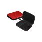YAYAGO Universal bag in red for an external 2.5-inch hard disk incl. The original YAYAGO Clean-Pad (electronics)