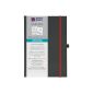 Avery 7027 hardcover notebook notizio, bound, checkered, DIN A5, 90 g / m², 80 sheets, dark gray (Office supplies & stationery)