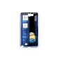 Doctor Who Police Box Hard Case Cover for Samsung Galaxy Note 2 N7100 (Electronics)
