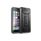 IPhone 6 - 6 SUPCASE Apple iPhone 4.7 Unicorn Beetle PRO Series hybrid model with screen protector iPhone 6 (Not compatible with iPhone 6 5.5), double layer design / impact resistant shell (black / black) (Accessories cordless phone)