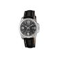 Casio - LTP-1314L-8A - Ladies Watch - Quartz Analog - Black Leather Strap (Watch)