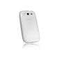 mumbi X TPU Silicone Case for Samsung Galaxy S3 i9300 / S3 Neo shell semi-transparent white (accessory)