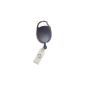 ID Jojo oval with loop clip in black (Office supplies & stationery)