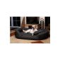 tierlando® S5-02 SAMMY Extra ROBUST Dog Sofa Dog Bed Gr.  XXL 140cm graphite gray (Misc.)