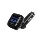 auvisio FM transmitter with Bluetooth hands-free mode 