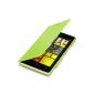 youcase - Nokia Lumia 925 Slim Flip Case Protective Case Cover Smart Cover Klapptasche Magnet Green (Electronics)