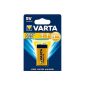 Varta Longlife Extra Battery E-Block (9V) 1-Pack (Battery)