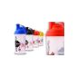 Shaker with screw cap in four different colors (Personal Care)