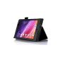 AceTech® PU leather protective cover for Asus Pad MeMO 7 ME572C Tablet With Stand Function (Black) (Electronics)