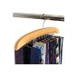 Hangerworld - Hanger Holder Belts Wooden - 24 Suspensions - 39cm (Kitchen)