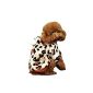 Froomer Pyjamas Hooded Sweatshirt Tabby Leopard Dog (Clothing)